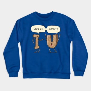 Wood U Crewneck Sweatshirt